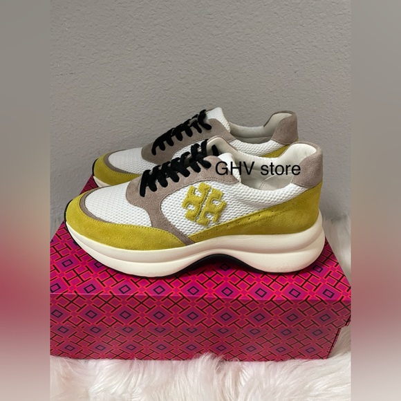 Tory burch kick trainer sneakers